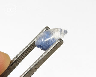 Dumortierite in Quartz Cabochon #1