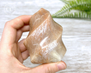 Peach Moonstone Flame #2