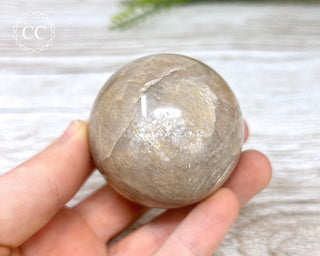 Peach Moonstone Sphere #3