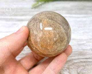 Peach Moonstone Sphere #3