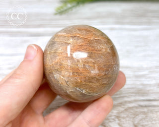 Peach Moonstone Sphere #3