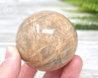 Peach Moonstone Sphere #2