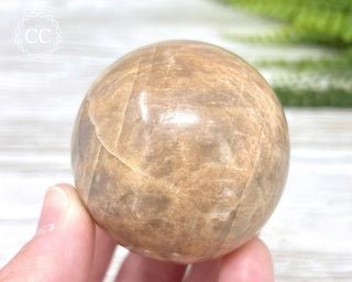 Peach Moonstone Sphere #2