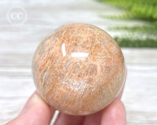 Peach Moonstone Sphere #4