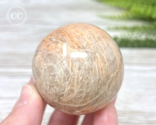 Peach Moonstone Sphere #4