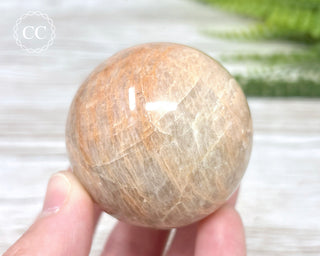 Peach Moonstone Sphere #4