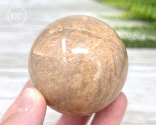 Peach Moonstone Sphere #1