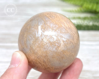 Peach Moonstone Sphere #1