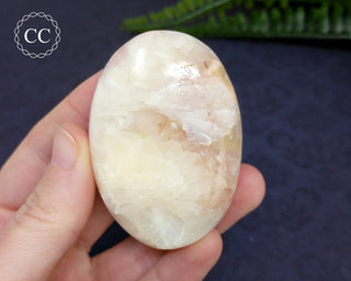Peach Stilbite Palmstone #4