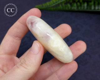Peach Stilbite Palmstone #4