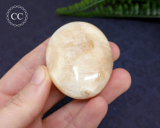Peach Stilbite Palmstone #5