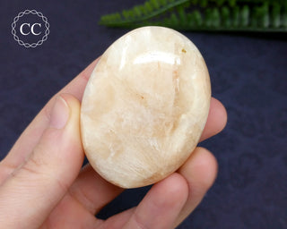 Peach Stilbite Palmstone #5