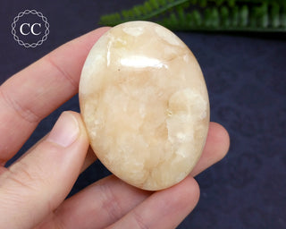 Peach Stilbite Palmstone #5