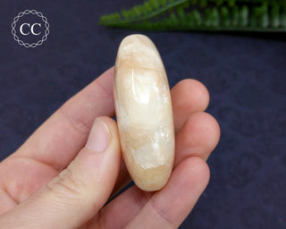 Peach Stilbite Palmstone #5