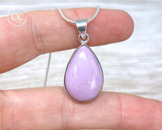 Phosphosiderite Silver Necklace #1