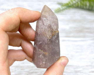 Pink Phantom Quartz Tower #17