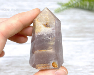 Pink Phantom Quartz Tower #17