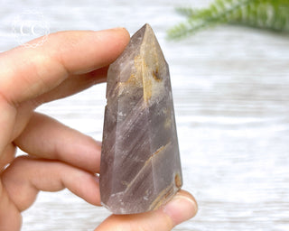 Pink Phantom Quartz Tower #17