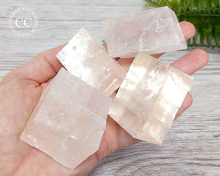 Pink Optical Calcite Crystal