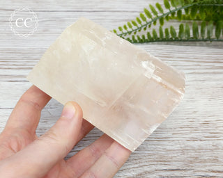 Pink Optical Calcite Crystal #2