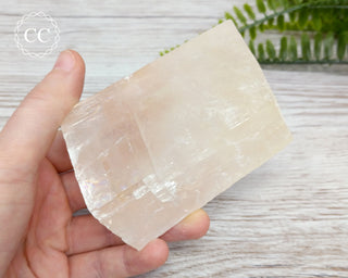 Pink Optical Calcite Crystal #2