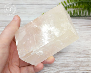 Pink Optical Calcite Crystal #2
