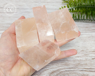 Pink Optical Calcite Crystal