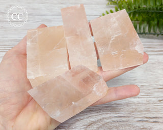 Pink Optical Calcite Crystal