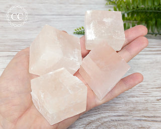 Pink Optical Calcite Crystal