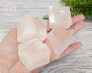 Pink Optical Calcite Crystal