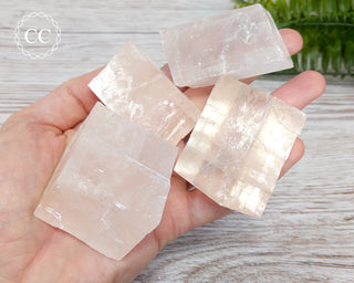 Pink Optical Calcite Crystal
