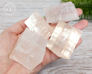 Pink Optical Calcite Crystal