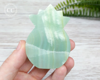 Pistachio Calcite Pineapple #6