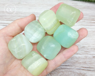 Pistachio Calcite Tumbled Crystal