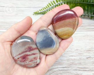 Polychrome Jasper Palm Stone