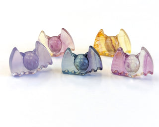 Rainbow Fluorite Mini Bats