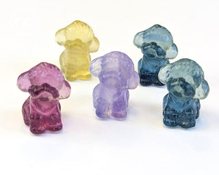 Rainbow Fluorite Mini Poodle