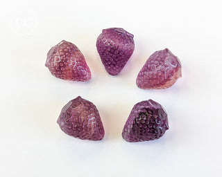 Rainbow Fluorite Mini Strawberries