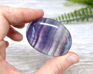 Rainbow Fluorite Palm Stone