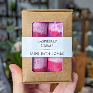 Raspberry Creme Mini Bath Bomb Set