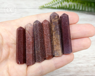 Red Aventurine Mini Points in hand