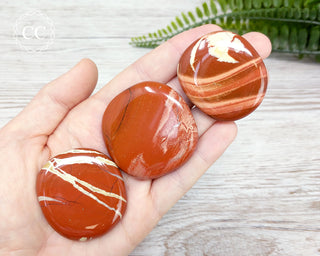 Red Jasper Palm Stone