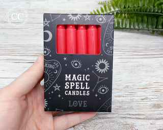 Red Spell Candle