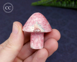 Rhodochrosite Mushroom #2