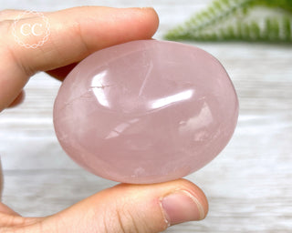 Rose Quartz Chunky Palm Stone #1