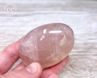 Rose Quartz Chunky Palm Stone #2