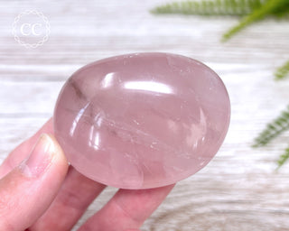 Rose Quartz Chunky Palm Stone #5