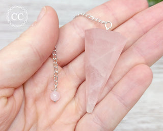 Rose Quartz Pendulum