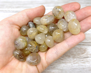 Rutilated Quartz Small Tumbled Crystal