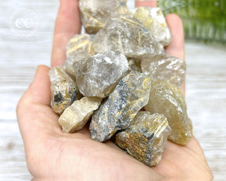 Rutilated Quartz Raw Crystal